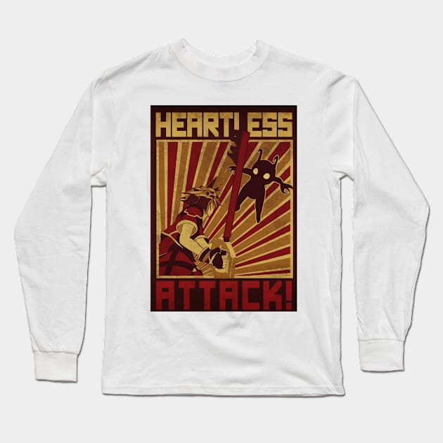 Heartless Attack! Long Sleeve T-Shirt by Coconut